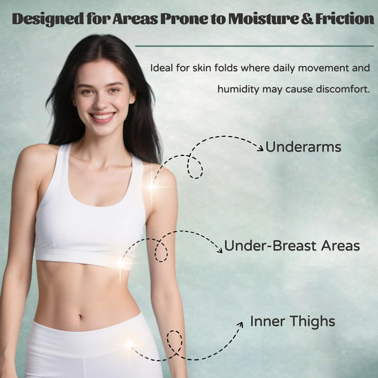 2026 New Intertrigo Cream, Professional Intertrigo ReliefCream, Skin Fold Care & Chafing Support Cream With Zinc Oxide & Undecylenic Acid Helps Soothe Irritated Skin, Moisture & Friction Control(1PC)