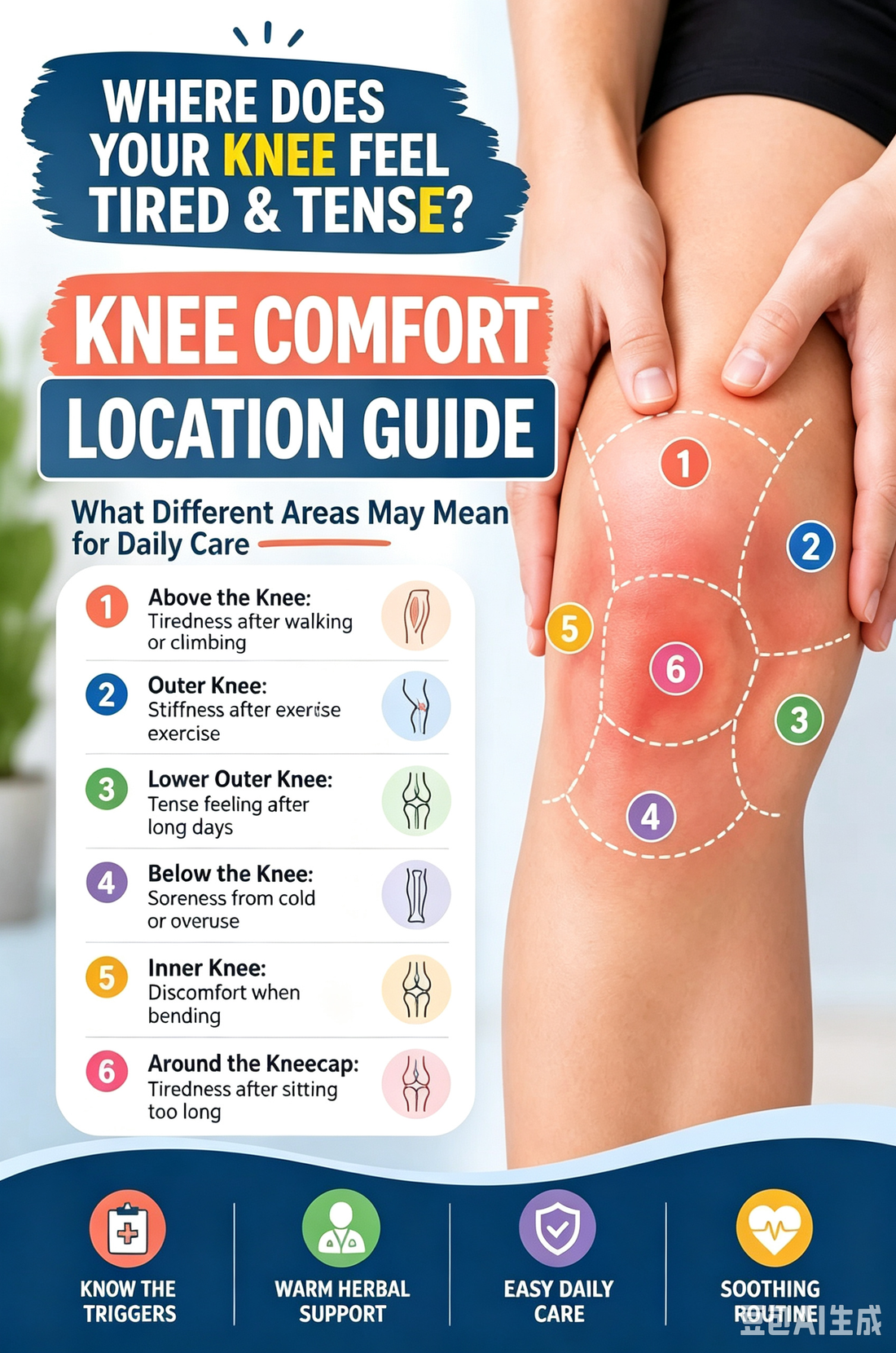 Why Do Knees Feel Tight, Stiff & Tense? Full Causes + Easy Relief Tips