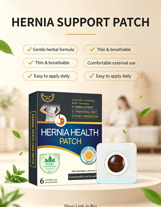 Hernia Herbal Acupoint Patch: Lightweight Herbal Support to Ease Daily Abdominal Uncomfort