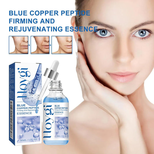 Blue Copper Peptide Serum: Gentle Firming & Skin Revitalizing Care