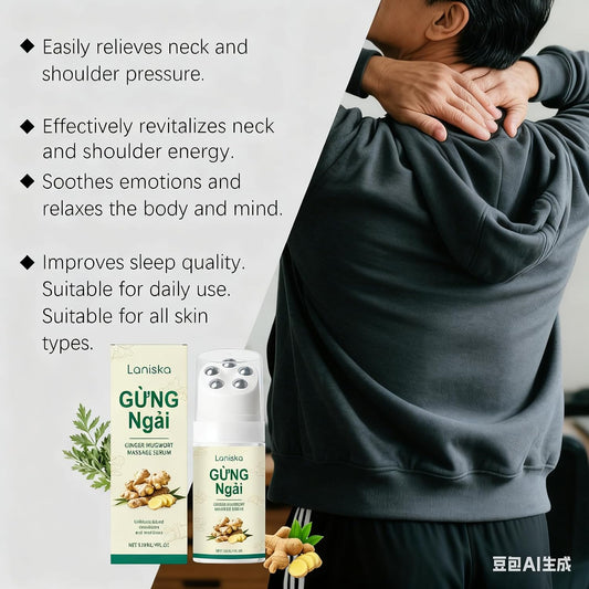 What Is Ginger Mugwort Roller Massage Serum & How Can It Upgrade Your Daily Self-Care