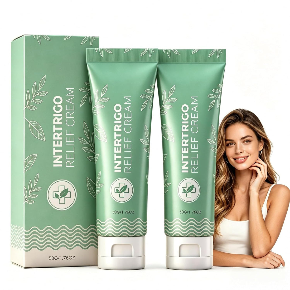 Intertrigo Relief Cream: Soothe Irritated Skin Folds, Reduce Friction & Control Excess Moisture All Day Long