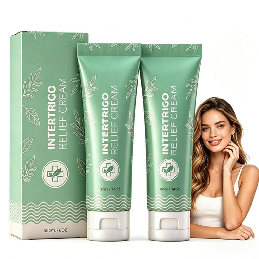 Intertrigo Relief Cream: Soothe Irritated Skin Folds, Reduce Friction & Control Excess Moisture All Day Long