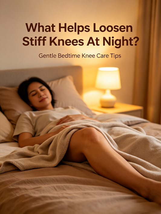 What helps loosen stiff knees at night? Gentle Nighttime Relief Tips