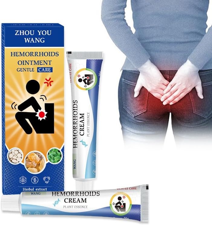 2-Pack Sophora Japonica Herbal Care Ointment | Soothing Anal Care Cream for Men & Women