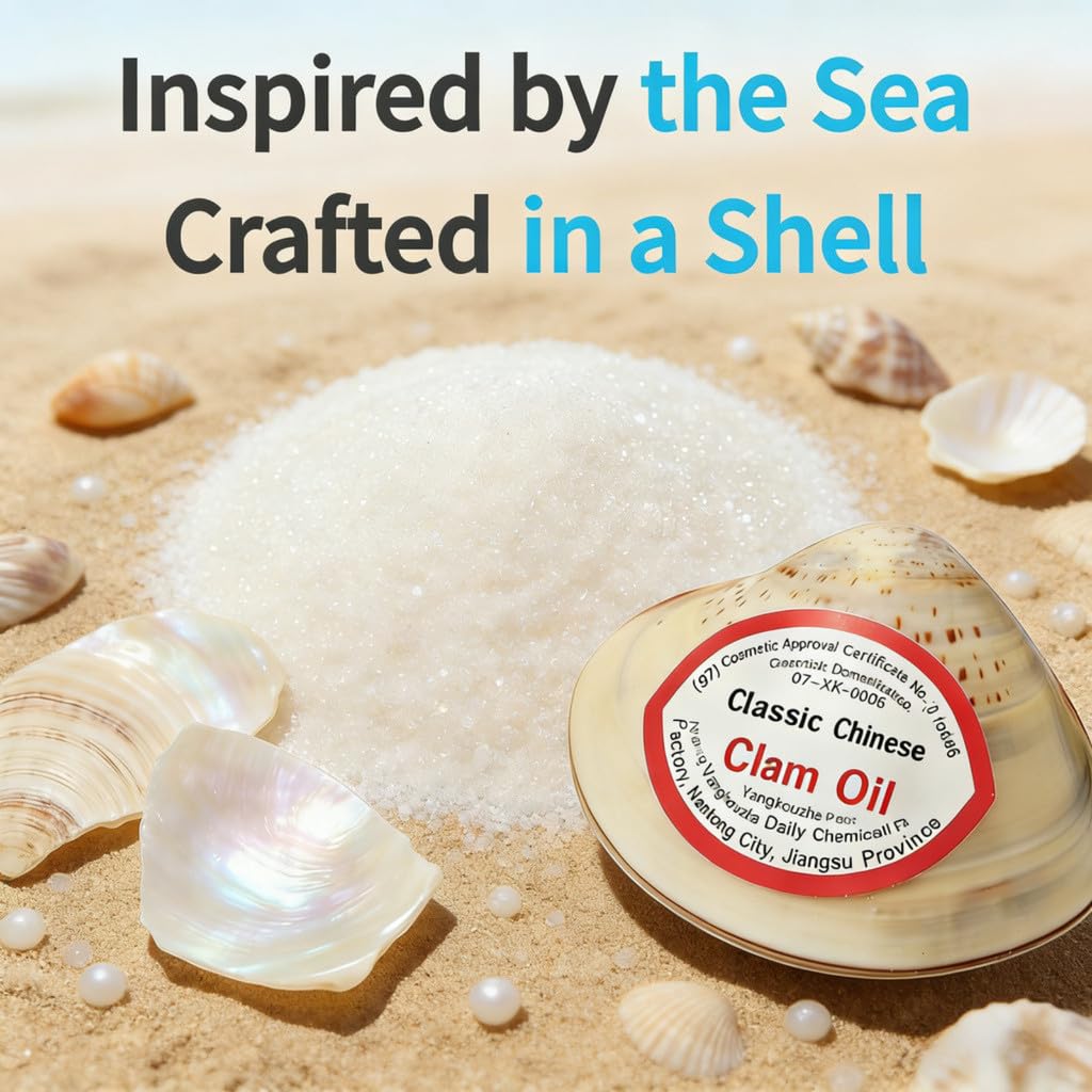 Timeless Chinese Clam-Shell Hand Balm - 5-Pack for Family & Gifting - Intensely Nourishes Dry, Rough Skin - Iconic Natural Shells & Proven Formula