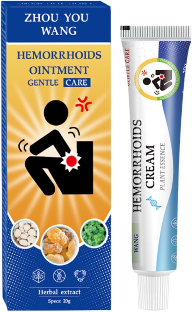 2-Pack Sophora Japonica Herbal Care Ointment | Soothing Anal Care Cream for Men & Women