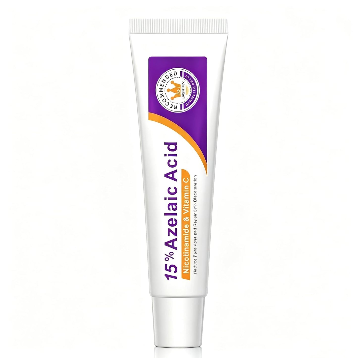 Azelaic Acid Face Cream - Restorative Multi-Action Formula with Vitamin C & Niacinamide, Comforting Gel-Cream for Post-Shaving & Stressed Skin, Revitalizing Skin Tone & Texture (Pack of 1)