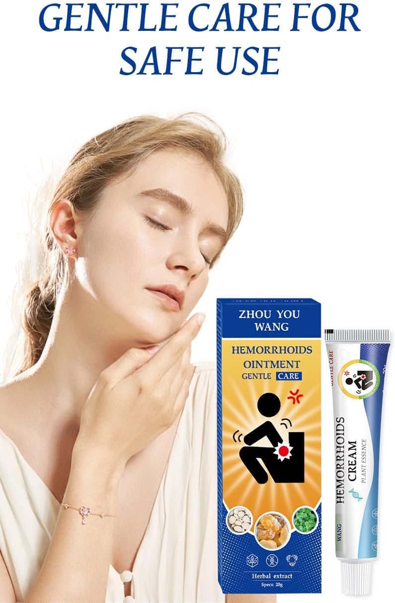 2-Pack Sophora Japonica Herbal Care Ointment | Soothing Anal Care Cream for Men & Women