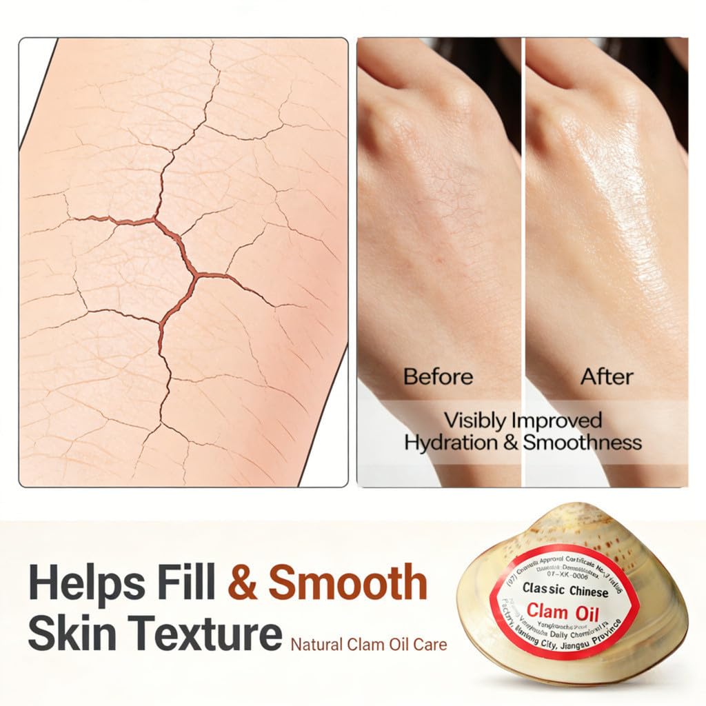 Timeless Chinese Clam-Shell Hand Balm - 5-Pack for Family & Gifting - Intensely Nourishes Dry, Rough Skin - Iconic Natural Shells & Proven Formula