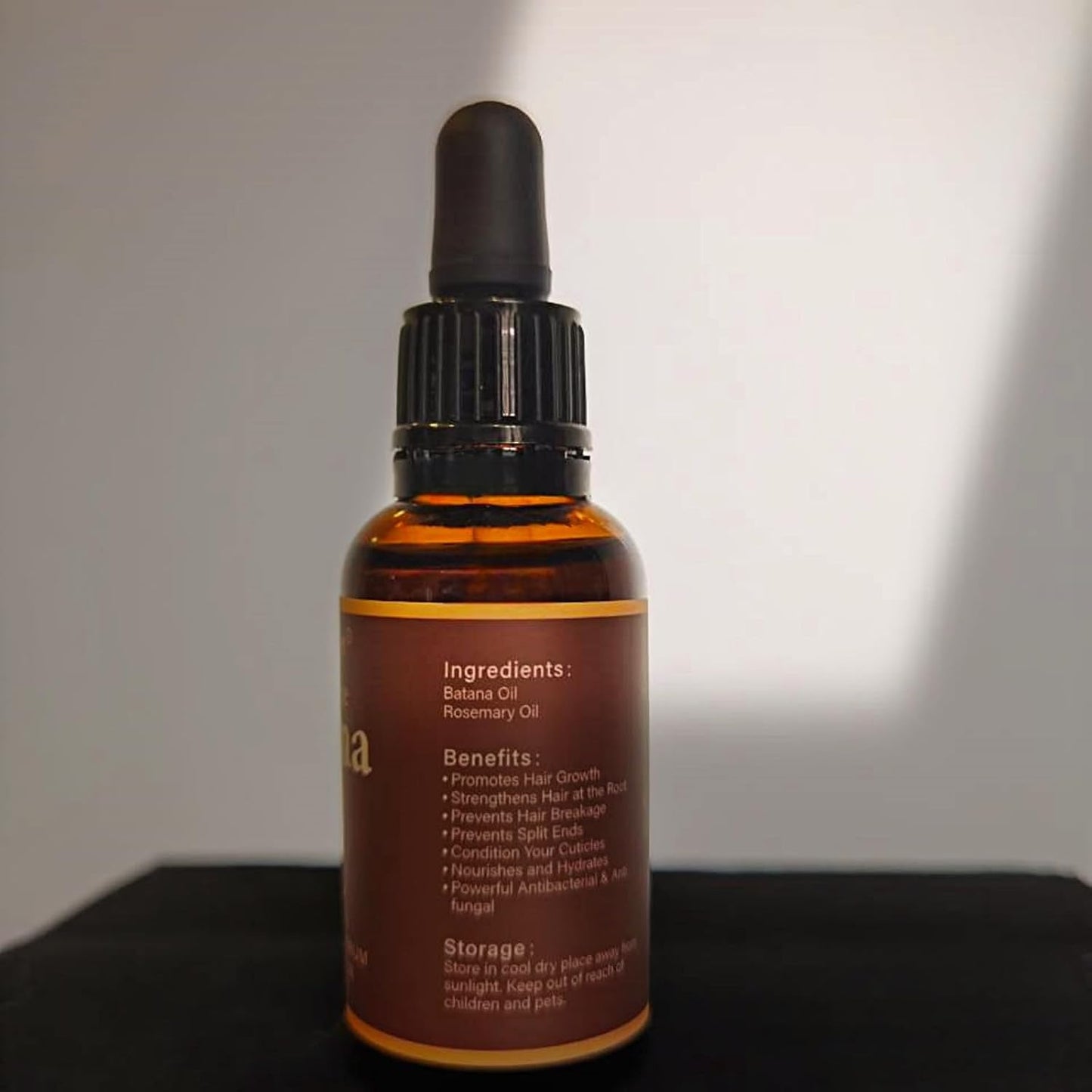 Batana Oil for Hair Growth, 100% Organic Batana Oil from Honduras with Rosemary, Enhances Hair & Skin Radiance Nourishment, Reduce Hair Loss, Batana Hair Oil for Women and Ma, 30ml / 1 Fl Oz (1)