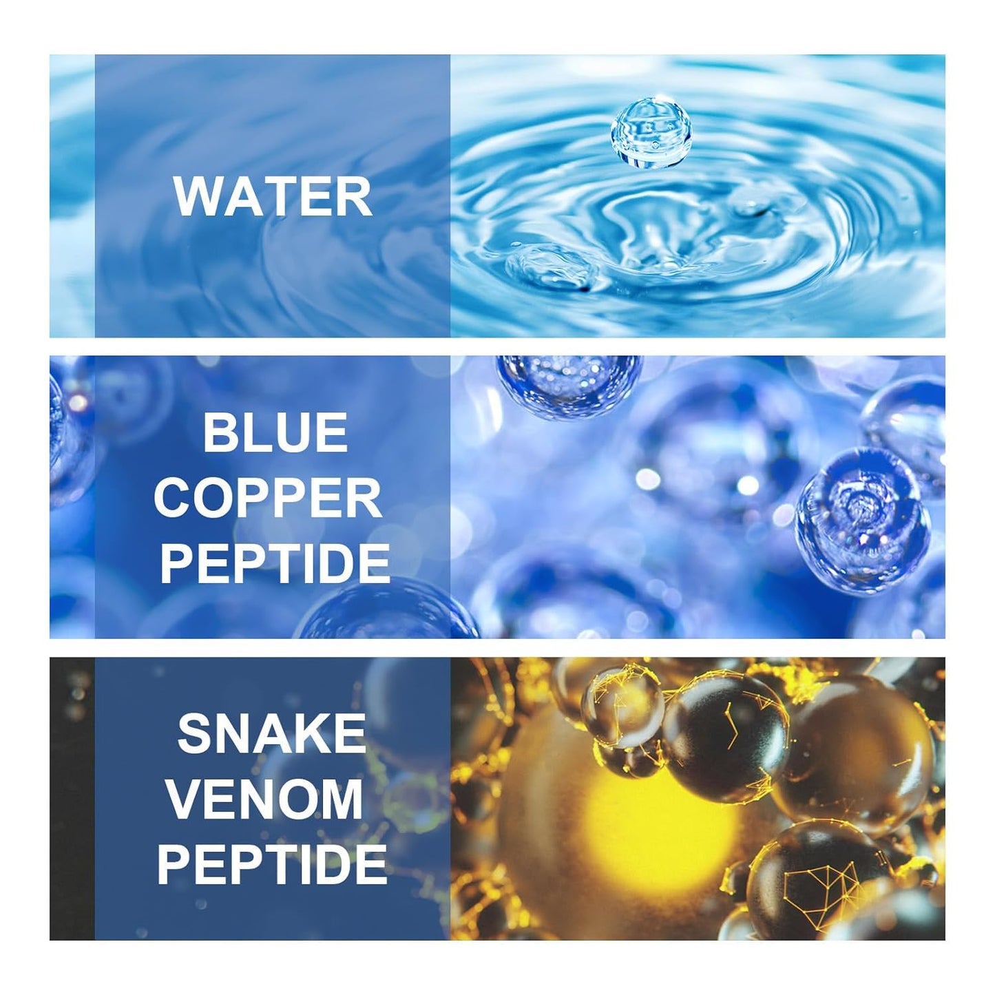 Blue Copper Peptide Serum - Firming Hydration for All Skin Types