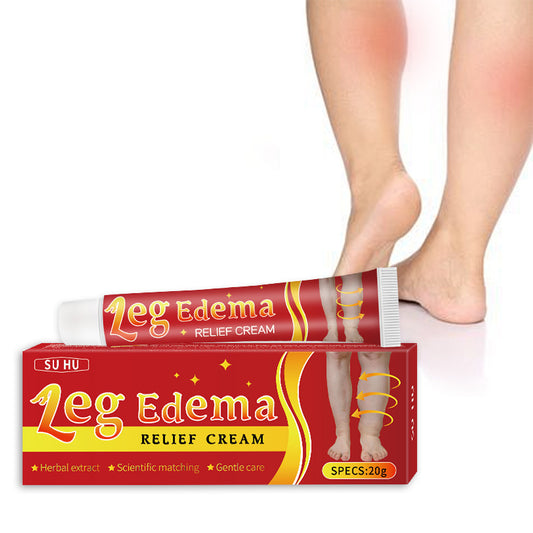 Leg Slimming Massage Cream - Natural Plant Formula, Soothing Swelling & Tightening Skin, Edema Relief for Legs, Light & Non-Greasy, Suitable for Sensitive Skin